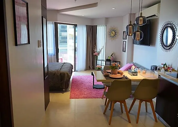 Hotel Chic Cozy At Tambuli Residences Ocean View By Dominik With Pool Balcony In Mactan 5*