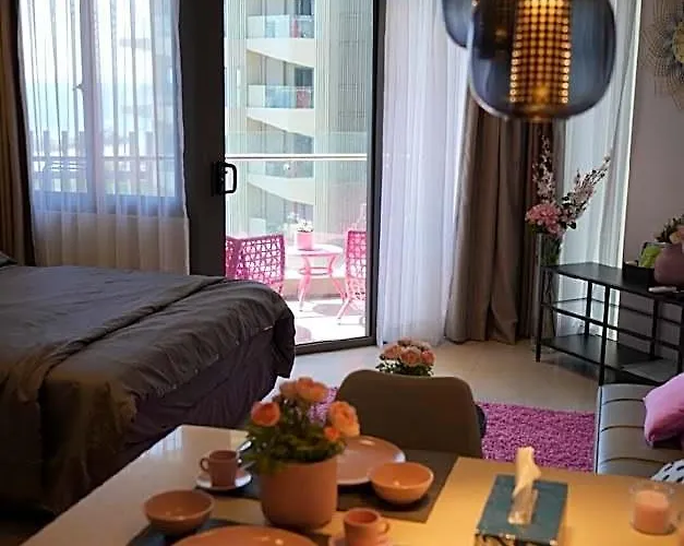 Hotel Chic Cozy At Tambuli Residences Ocean View By Dominik With Pool Balcony In Mactan Cebu